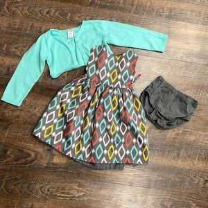 Carter’s 24m 3-Piece Dress Set